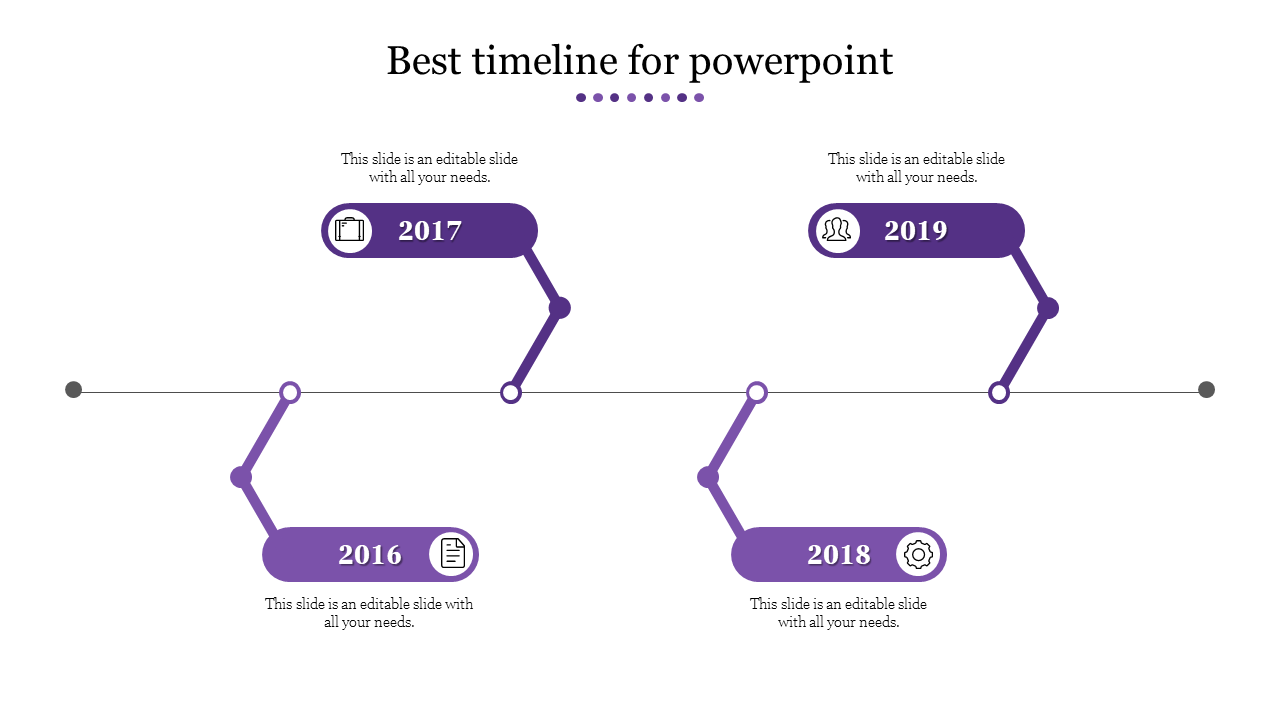 Free - Get the Best Timeline for PowerPoint Slide Templates